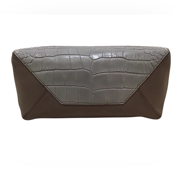 Vince Signature V Croc Embossed Tote Crossbody - Picture 6 of 12